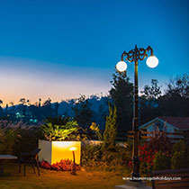 Evening View from Roof-top Garden, Coonoor