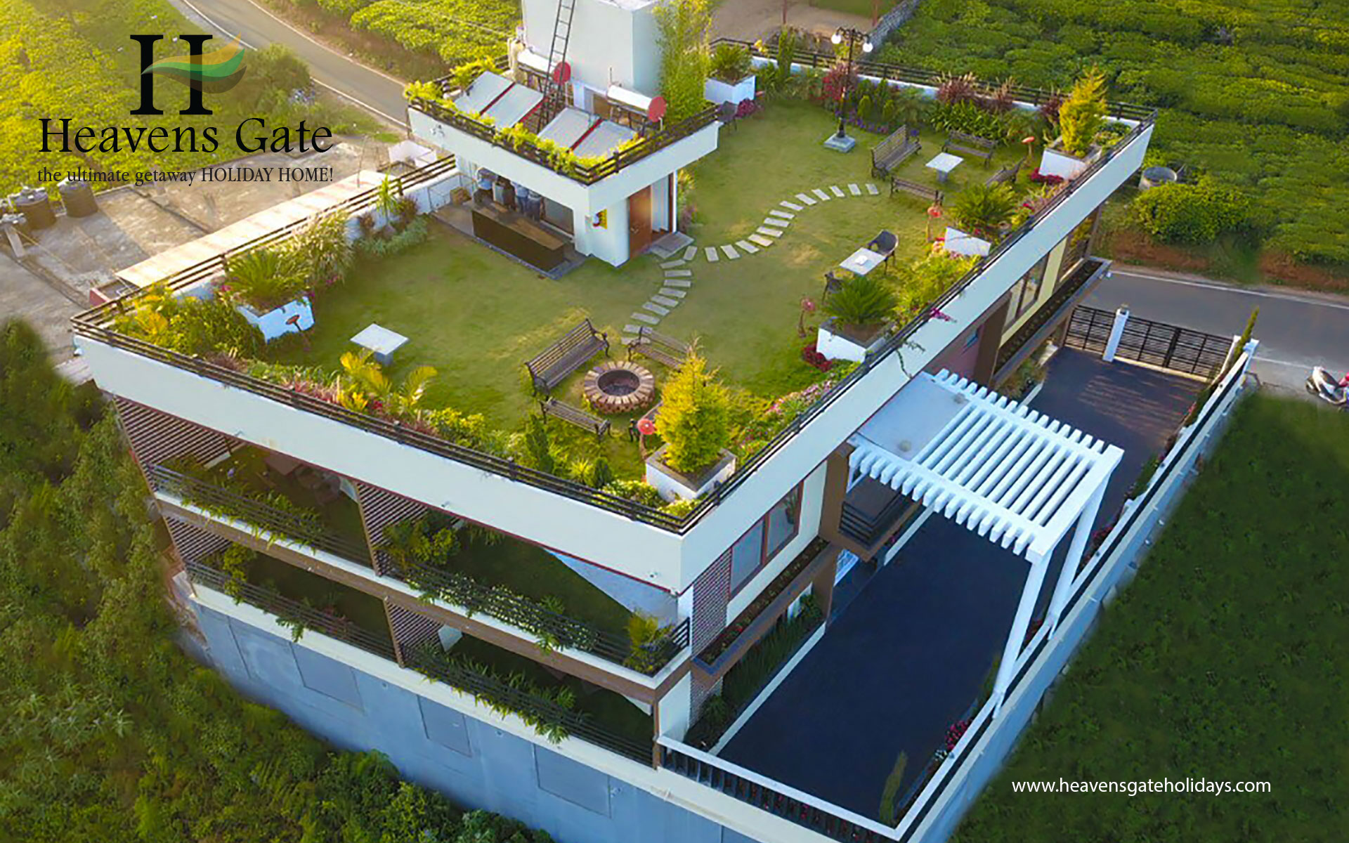One of a kind Roof-top garden